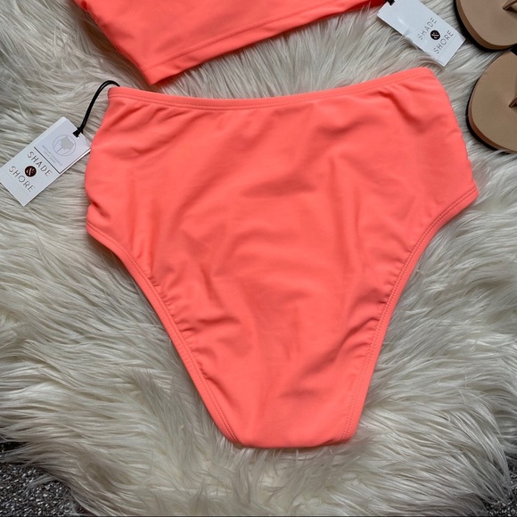 Orange High Waist Bikini Set - Picture 3 of 6